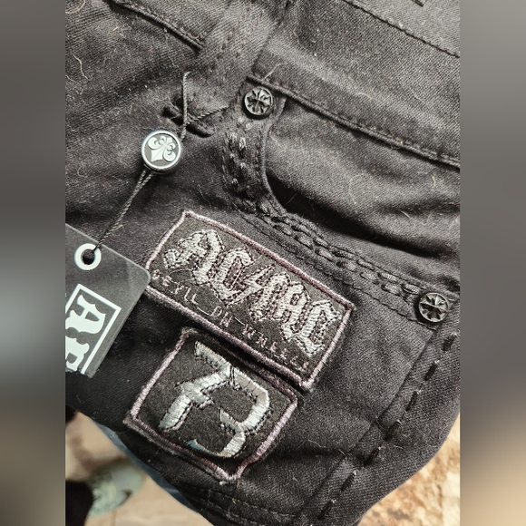 NWT - Affliction Raquel Millennium Black Skinny Jeans - Picture 5 of 8